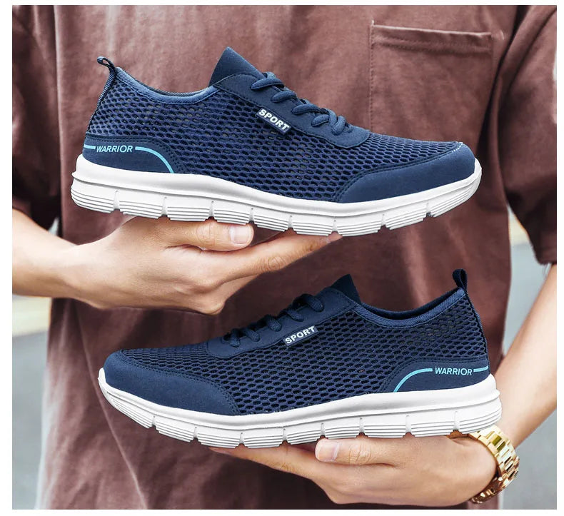Men Sneakers Shoes Mesh Casual Shoes Lac-up Shoes Men Tenis Light Comfortable Breathable Sneakers Men Shoes Zapatillas Hombre
