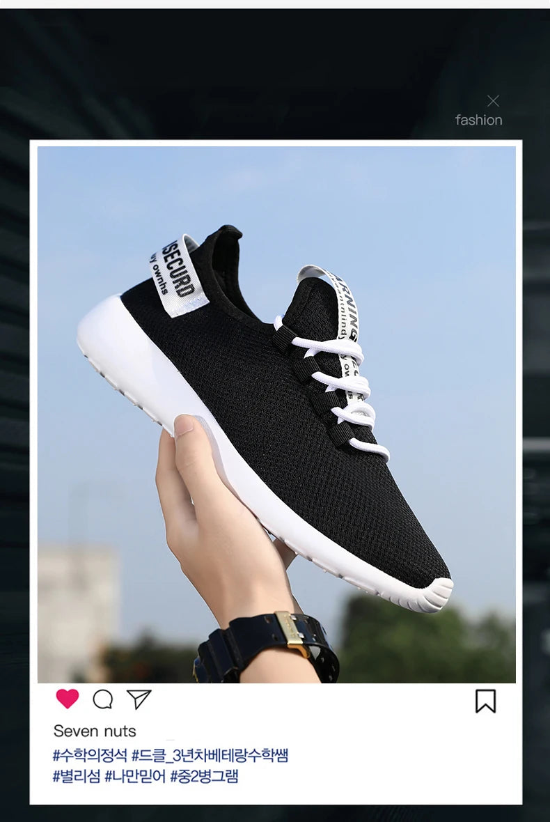 Men Vulcanize Shoes Sneakers Breathable Men Casual Shoes No-slip Male Men Shoes Lightweight Tenis Masculino Wholesale
