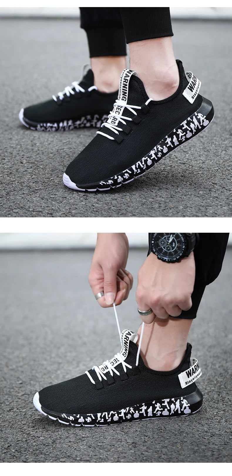 Men Vulcanize Shoes Sneakers Breathable Men Casual Shoes No-slip Male Men Shoes Lightweight Tenis Masculino Wholesale