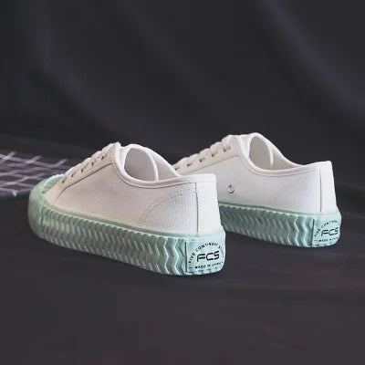 Canvas Shoes Female 2022 White Trendy Shoes Korean Ulzzang Cookies Sneakers Girls Vulcanized Shoes Casual Flat Heel 35-40 Pink