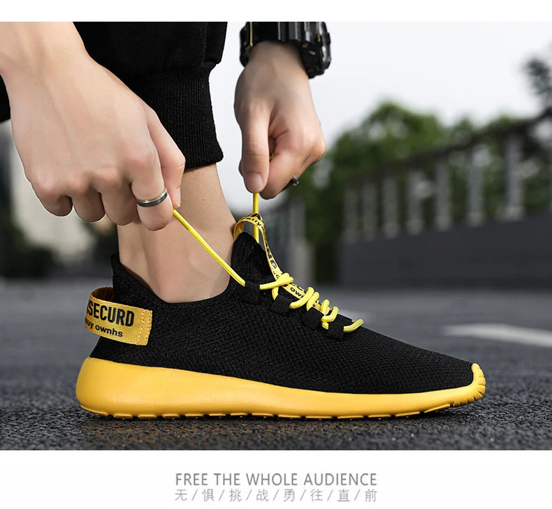 Men Vulcanize Shoes Sneakers Breathable Men Casual Shoes No-slip Male Men Shoes Lightweight Tenis Masculino Wholesale