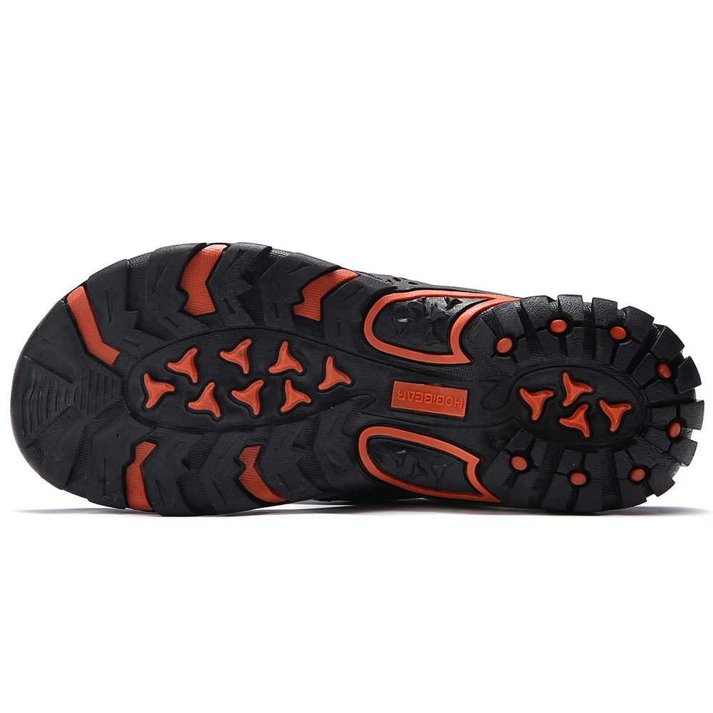 FUQIAO 2026 New Summer Sandals Male Beach Shoes Leather Sandals Leisure Flip Flop Men Beach Sandals Man Fashion Casual Slippers