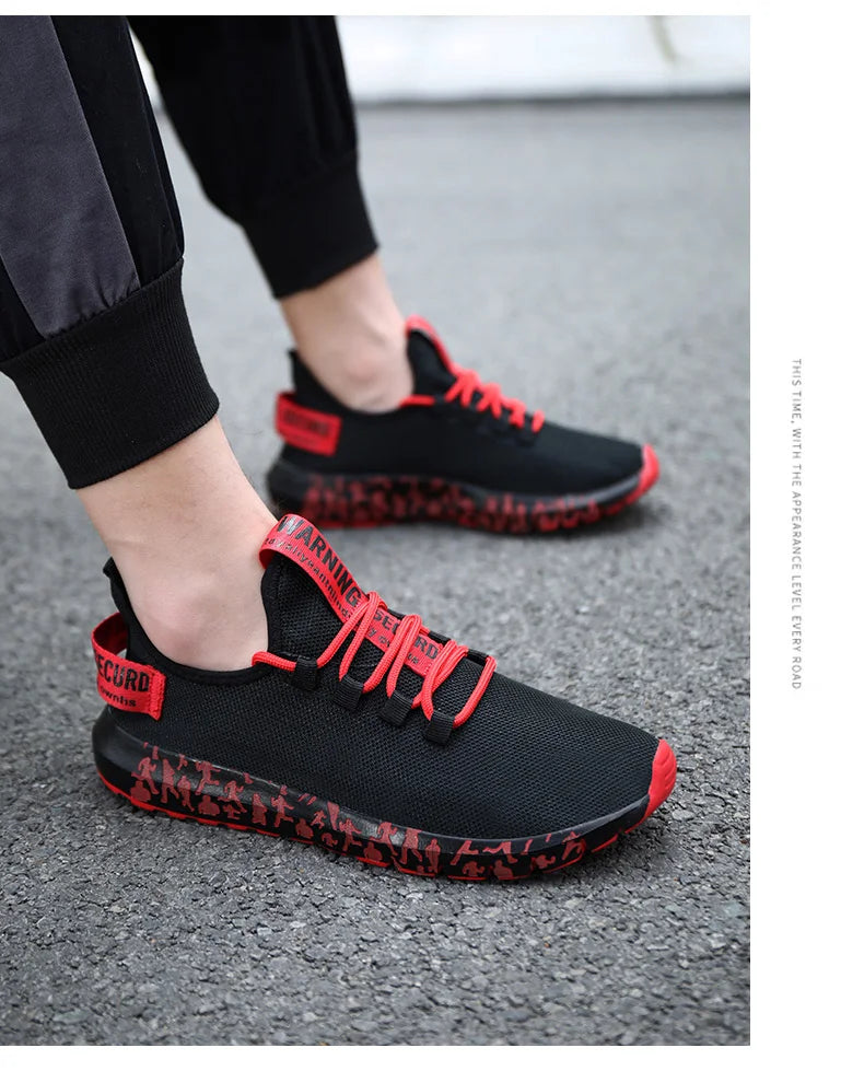 Men Vulcanize Shoes Sneakers Breathable Men Casual Shoes No-slip Male Men Shoes Lightweight Tenis Masculino Wholesale