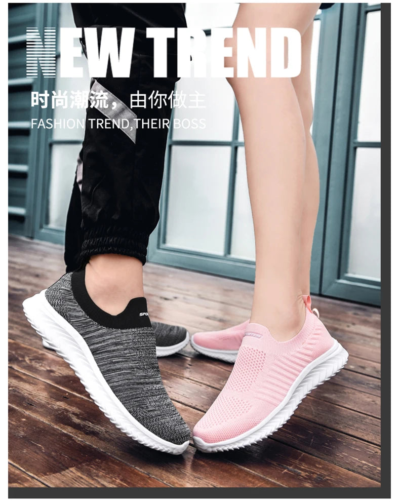 Men Vulcanize Shoes Mesh Men Shoes Lightweight Comfortable Men's Sneakers 2020 Autumn Fashion Slip On Flats Shoes Male Loafers