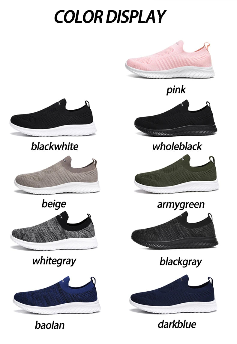 Men Vulcanize Shoes Mesh Men Shoes Lightweight Comfortable Men's Sneakers 2020 Autumn Fashion Slip On Flats Shoes Male Loafers