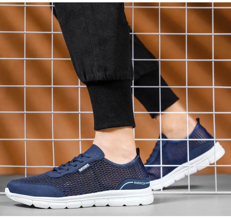 Men Sneakers Shoes Mesh Casual Shoes Lac-up Shoes Men Tenis Light Comfortable Breathable Sneakers Men Shoes Zapatillas Hombre