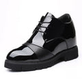 New Inner Heightening Shoes Men's Invisible Inner Heightening 12cm Elevator Shoes Deodorant Business Men's Formal Leather Shoes