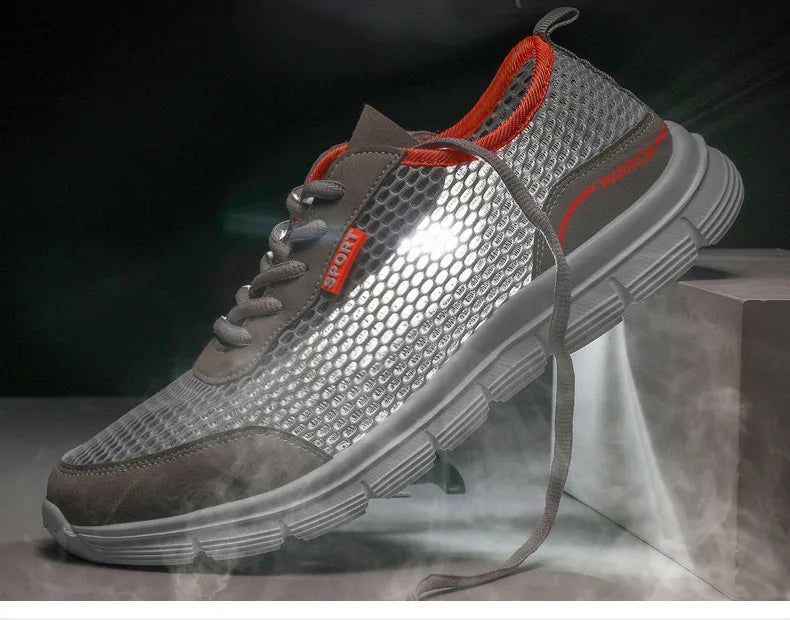 Men Sneakers Shoes Mesh Casual Shoes Lac-up Shoes Men Tenis Light Comfortable Breathable Sneakers Men Shoes Zapatillas Hombre