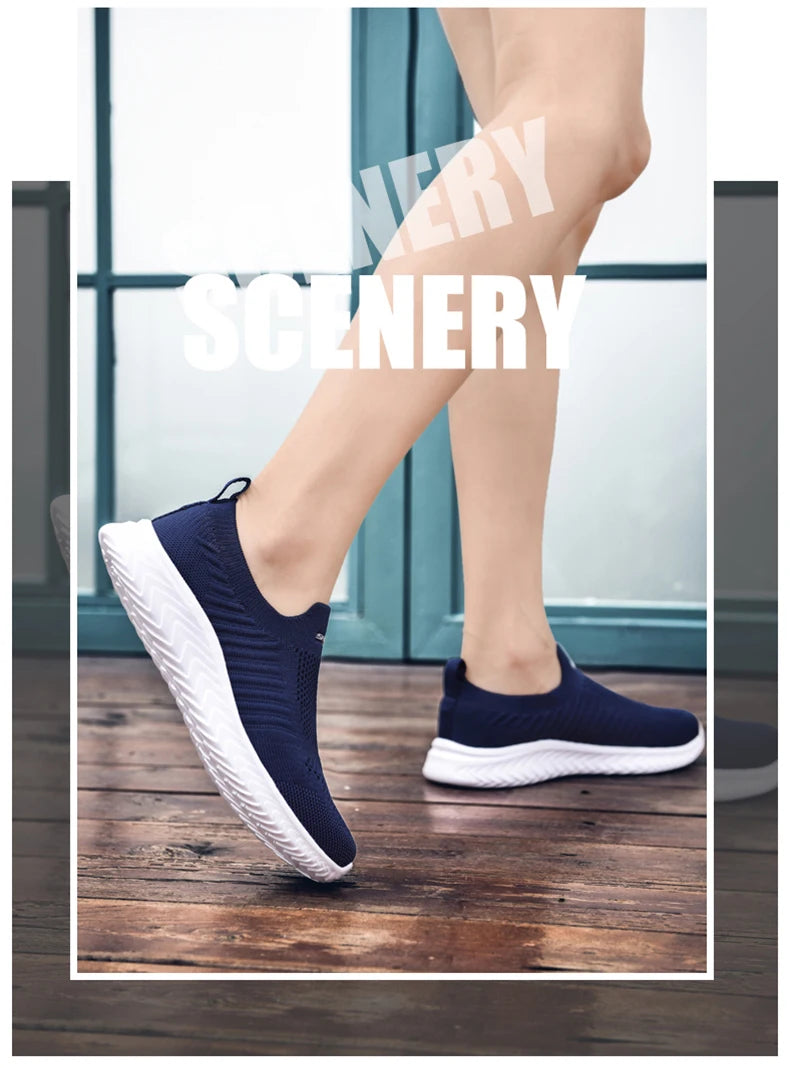 Men Vulcanize Shoes Mesh Men Shoes Lightweight Comfortable Men's Sneakers 2020 Autumn Fashion Slip On Flats Shoes Male Loafers