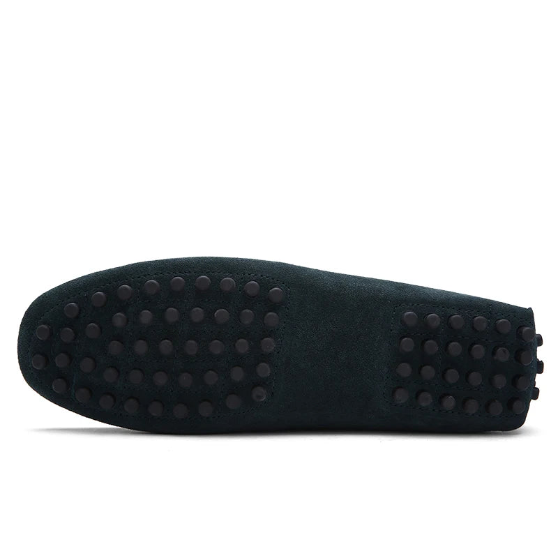 Size 38-49 Luxury Men Loafers Soft Moccasins Summer Shoes Man High Quality Mens Shoes Casual Suede Genuine Leather Driving Flats