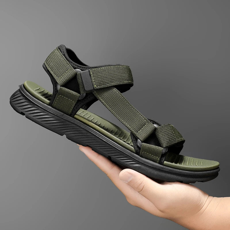 Summer Men Sandals Fashion Leisure Beach Holiday Sandals for Mens Lightweight Shoes New Outdoor Comfortable Casual Sandalie