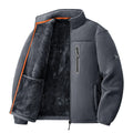 Men's Outdoor Fleece Jacket Autumn Winter Thickened Polar Fleece with Added Insulation New Season Warm Casual Coat