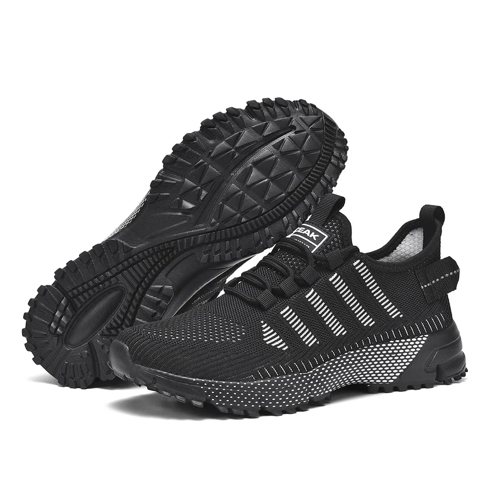 Men's lightweight sneakers summer new breathable anti-slip outdoor racing running shoes fashion Joker student speed sports shoes