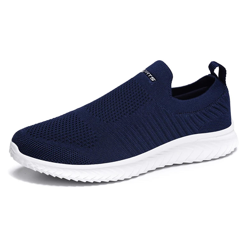 Men Vulcanize Shoes Mesh Men Shoes Lightweight Comfortable Men's Sneakers 2020 Autumn Fashion Slip On Flats Shoes Male Loafers