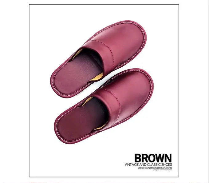 Inexpensive slippers house men indoor slides shoes big size 47 48 man mules closed toe faux leather slippers unisex couple shoes