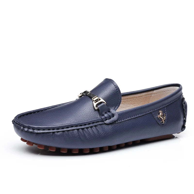 MAEDEF Men's Loafers 2024 Spring Autumn Fashion Shoes Men Classic Brand High Quality Leather Comfy Drive Shoes Boat Casual Shoes