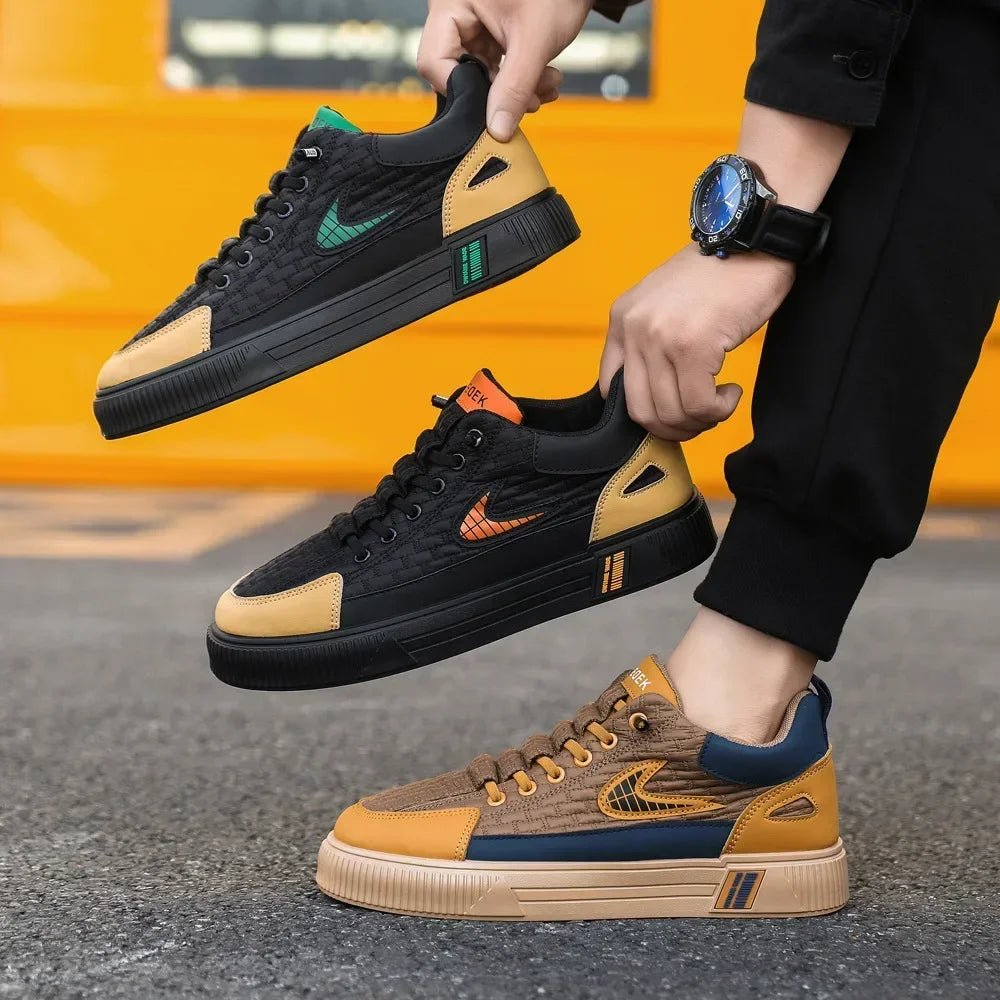 Sport Casual Men Shoes Fashion Design Sneakers Man Platform Comfortable Men Sport Shoes Sneakers Flat Zapatos De Hombre