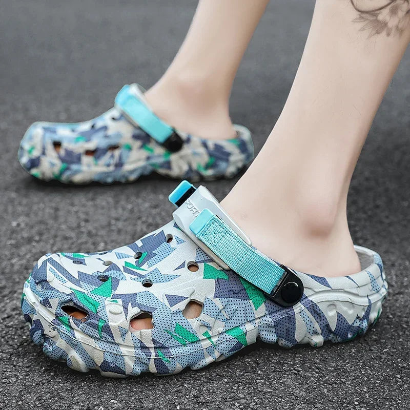 Slippers Mens Summer Shoes Casual Non-slip Wear-resistant Sandal Comfortable High Quality Beach Outdoor Slippers for Men
