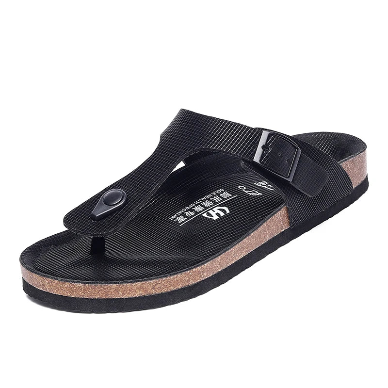 Big Size Mens Flip Flops Microfiber Leather Slippers Clogs Chanclas Hombre Chinelo Masculino Claquette Homme Summer Casual Shoes