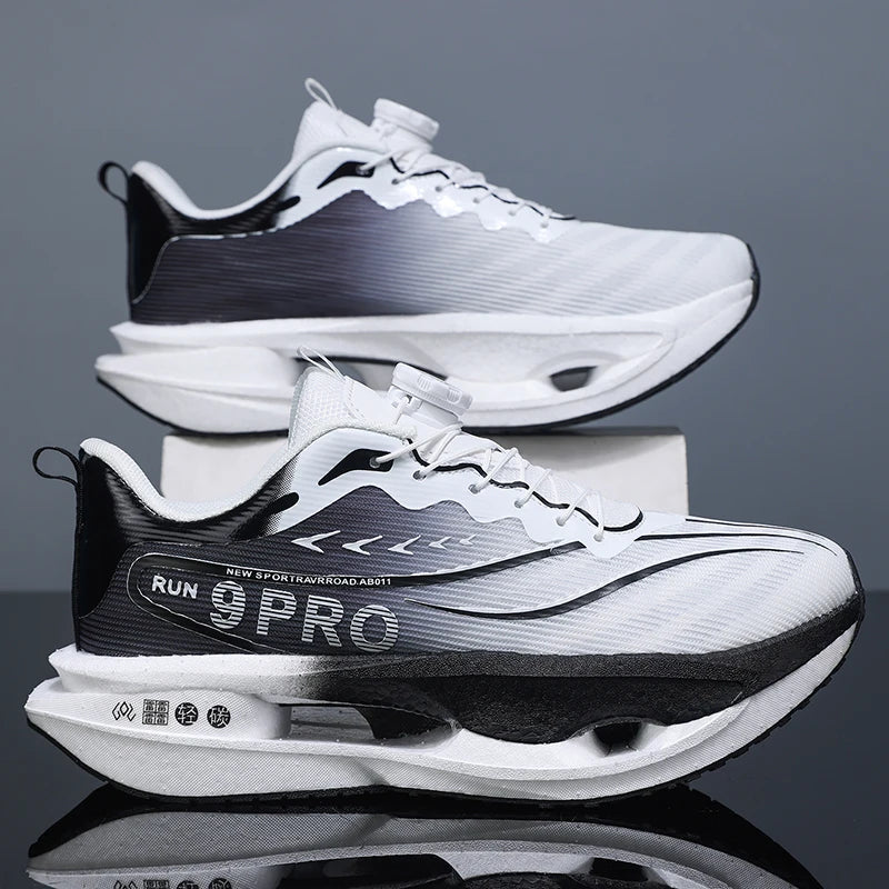 Men's Breathable Casual Sports Training Shoes, Unisex Comfortable and Versatile Casual Sneakers, Durable with Good Grip, Laceless Low-Top Design, Suitable for All Seasons, Gym Training, Running, Daily Casual Wear, Park Workou