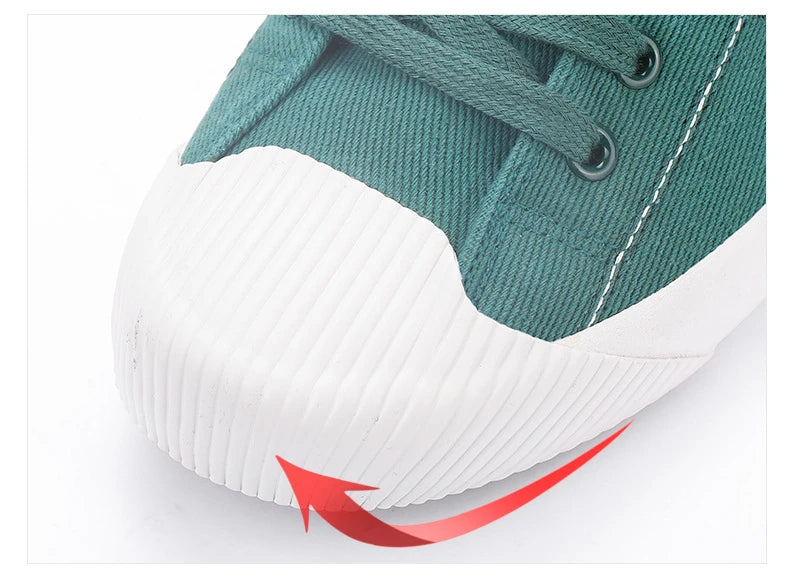 New Men's Low-cut Canvas Shoes Students Joker Lace-up Casual Shoe.