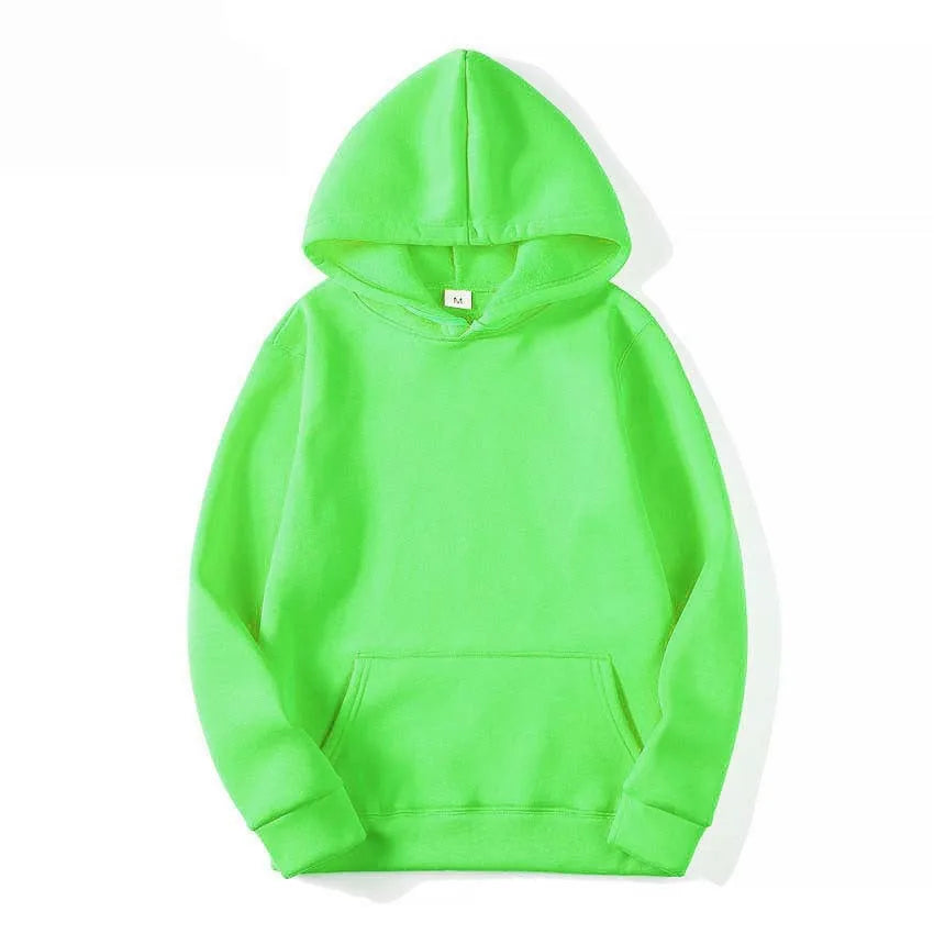 2025 Men's Solid Color Hooded Sweaters Men's Warm Wool Sweater Fashionable Street Clothing Loose  Breathable Jersey Brand Hooded