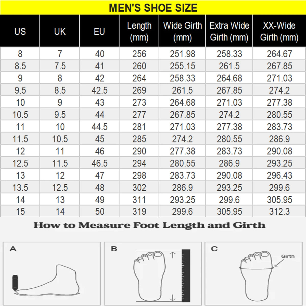 Fittington Professional Golf Shoes Wide Man Casual Sneakers Cushioning Outdoor Water Resistant Sport Shoes for Men with Spike