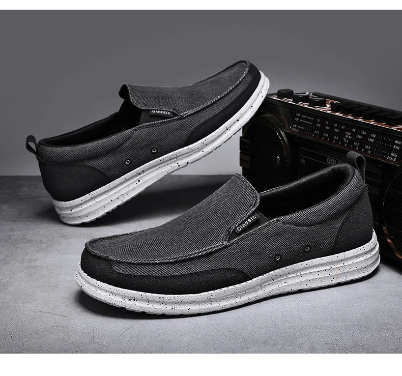 Brand Men's Shoes Canvas Breathable Casual Shoes Men Sneakers Flat Light Outdoor Walking Shoes Zapatillas Hombre Plus Size 39-47