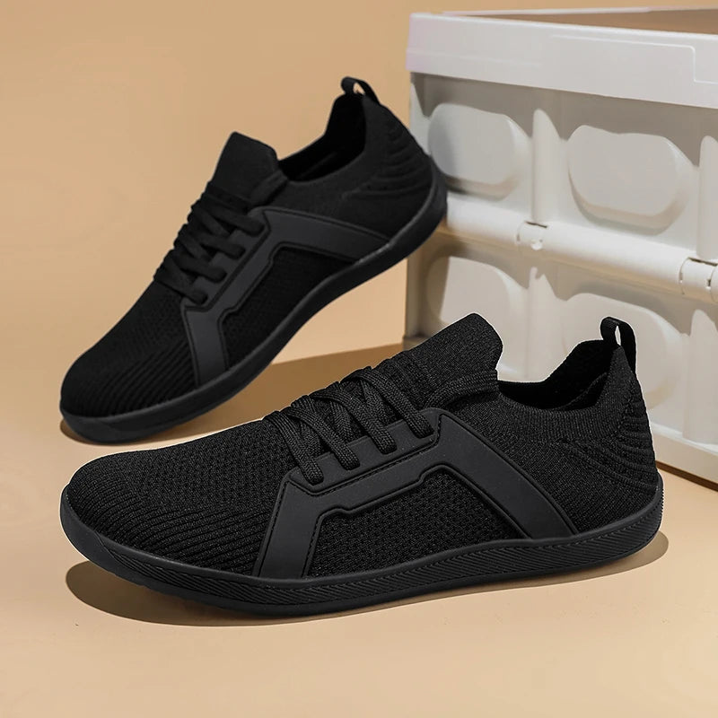 Wide Toe Sports Shoes for Men and Women Unisex Barefoot Sneakers for Hiking Yoga and Daily Wear Comfortable and Breathable
