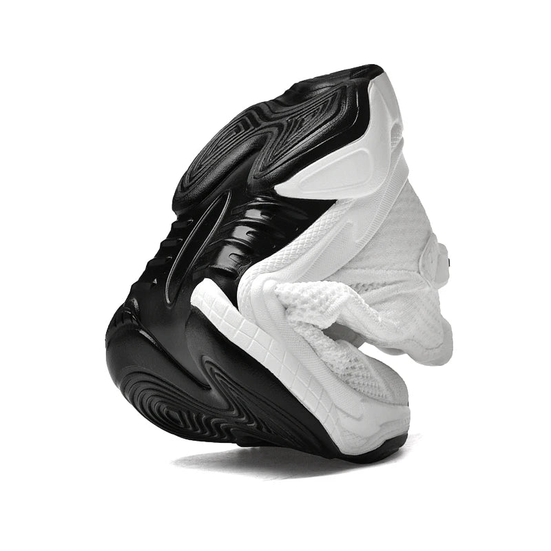 Chunky Lift Shoes Men Elevator Sneakers  Height Increase Insole 6cm  Mesh Summer Plus Size 36-46