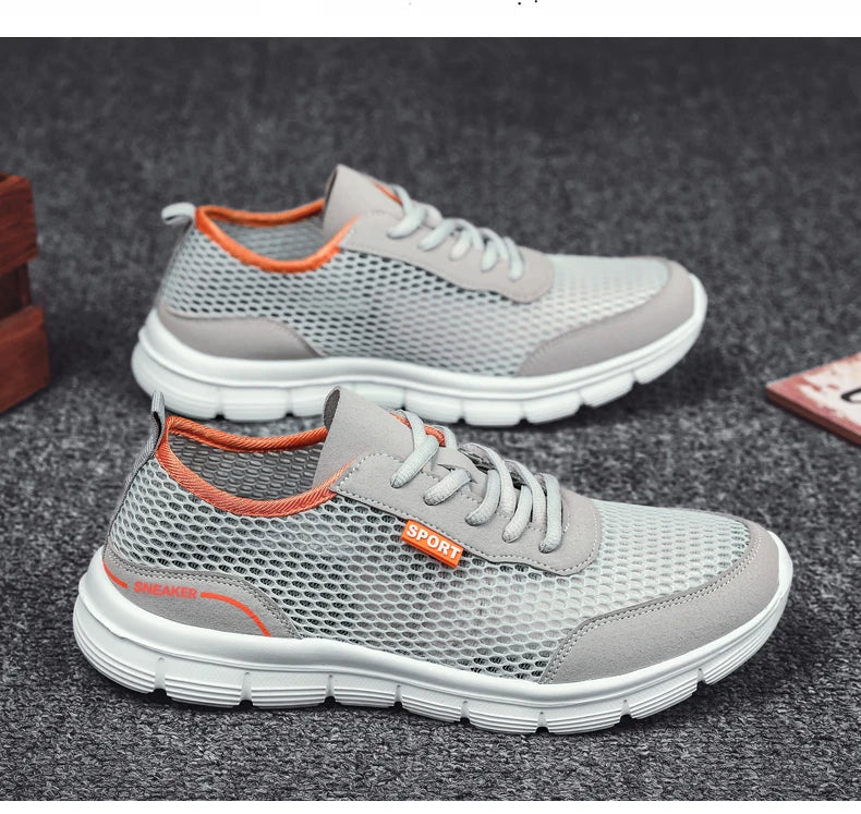 Men Shoes Spring Summer Soft Loafers Walking Shoes Lightweight Mesh Casual Shoes Men Sneakers Tenis Masculino Zapatillas Hombre