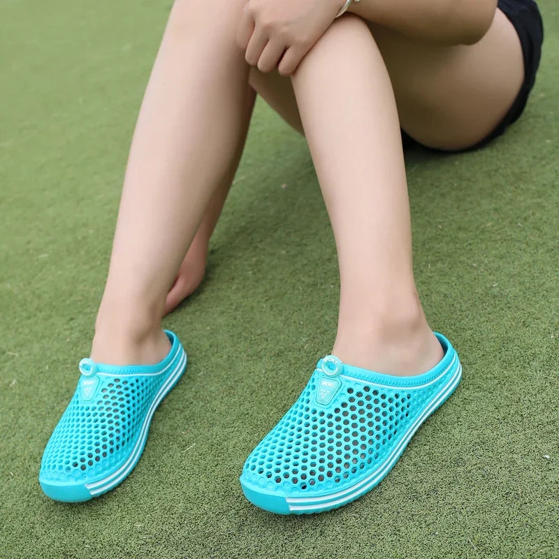 YRZL Men Slippers Lightweight Breathable Fashion Women Shower Slipper High Quality Beach Couple Flip Flop Swimming Shoes