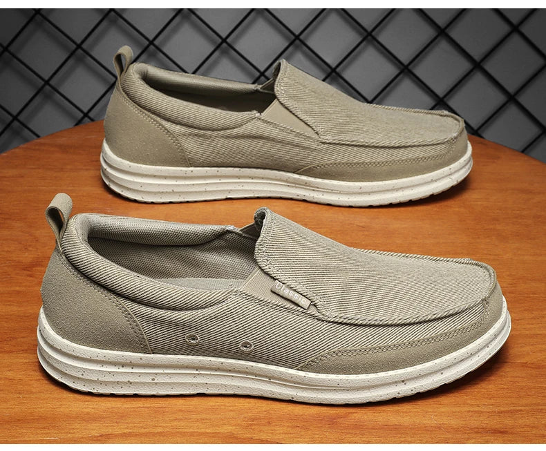 Brand Men's Shoes Canvas Breathable Casual Shoes Men Sneakers Flat Light Outdoor Walking Shoes Zapatillas Hombre Plus Size 39-47