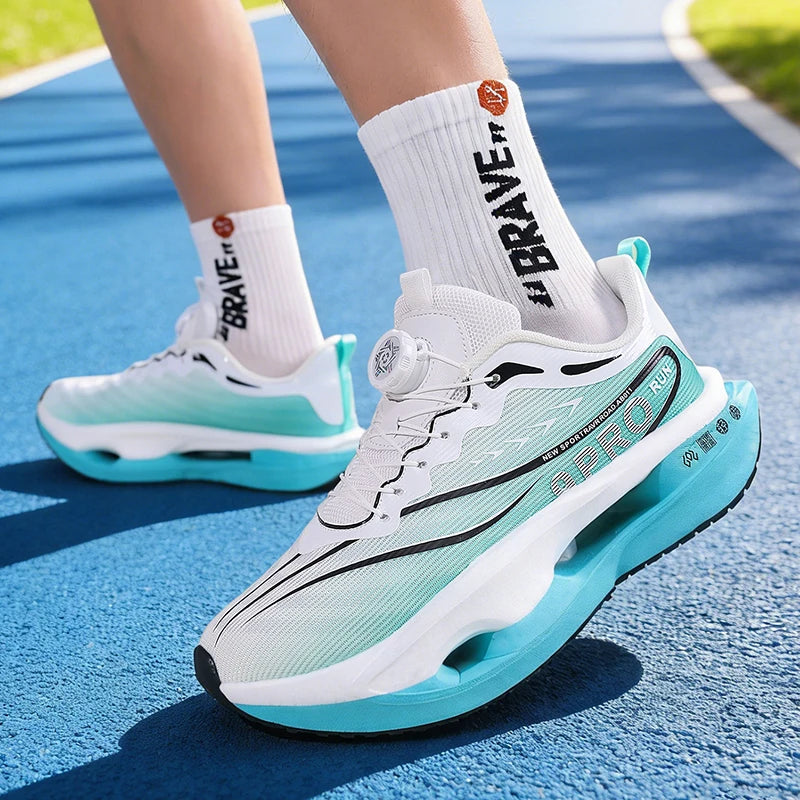 Men's Breathable Casual Sports Training Shoes, Unisex Comfortable and Versatile Casual Sneakers, Durable with Good Grip, Laceless Low-Top Design, Suitable for All Seasons, Gym Training, Running, Daily Casual Wear, Park Workou