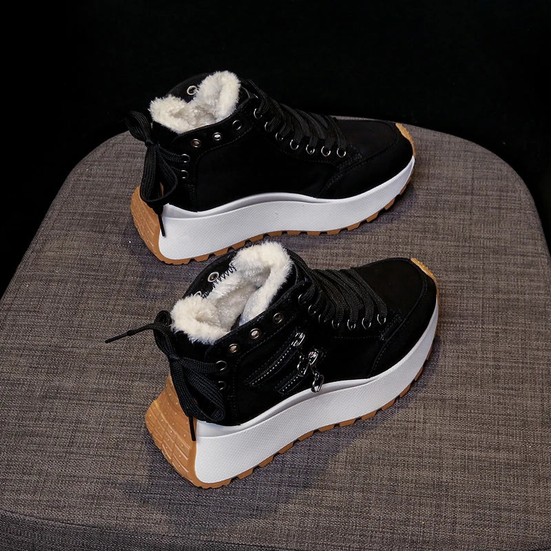 2025 New Designer Women Sneakers High Quality Shoes Female Women Shoes for Women Lace Up Platform Sneakers Женская Обувь