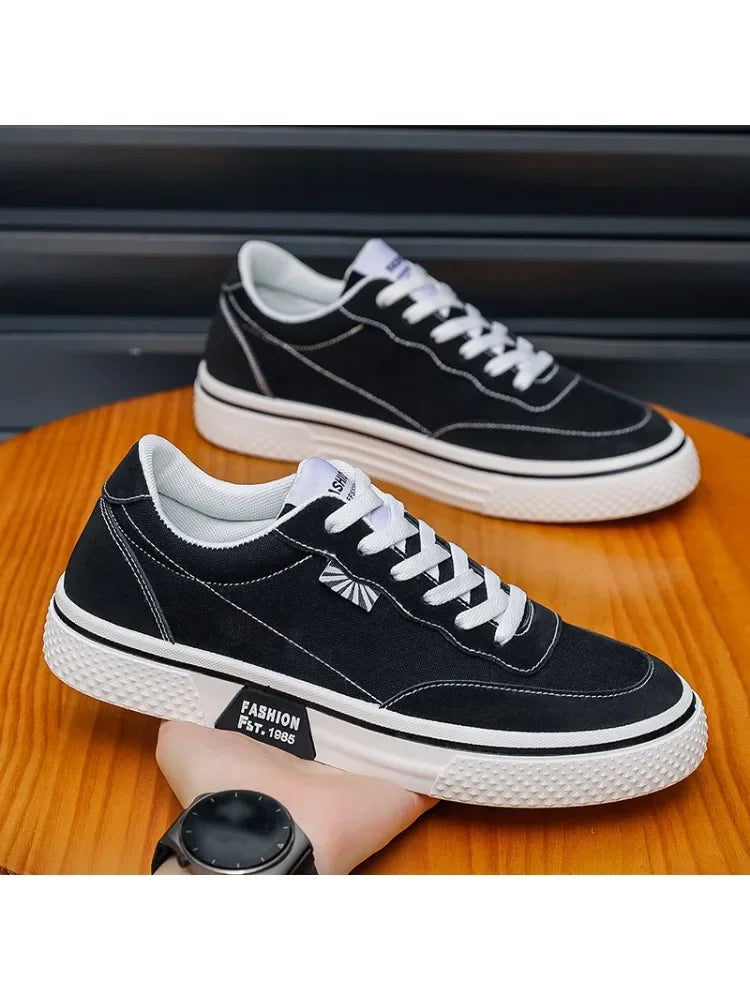 New Fashionable Men's Sports Sneakers Trendy Student Casual Shoes Korean Style Large Size Men's Shoes