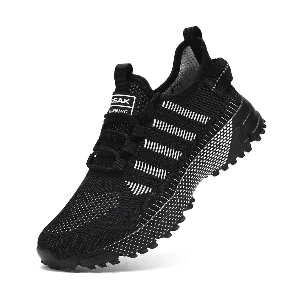 Men's lightweight sneakers summer new breathable anti-slip outdoor racing running shoes fashion Joker student speed sports shoes