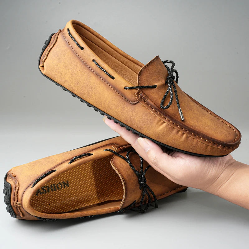 Leather Shoes Casual Business Shoes for Men Dress Tenis De Hombre Moccasins Mokasin Tenis Caballero Designer