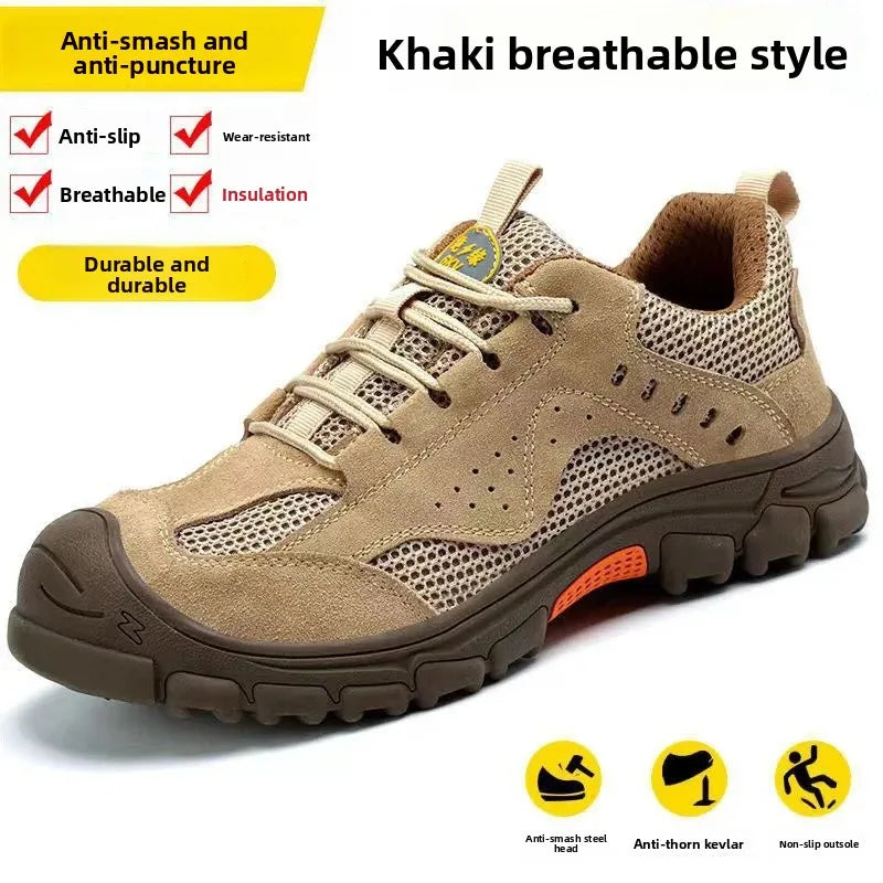 Electrician Insulated Shoes 6kv Safety Work Shoes for Men Soft Bottom Anti Crush And Piercing Construction Site Work Boots