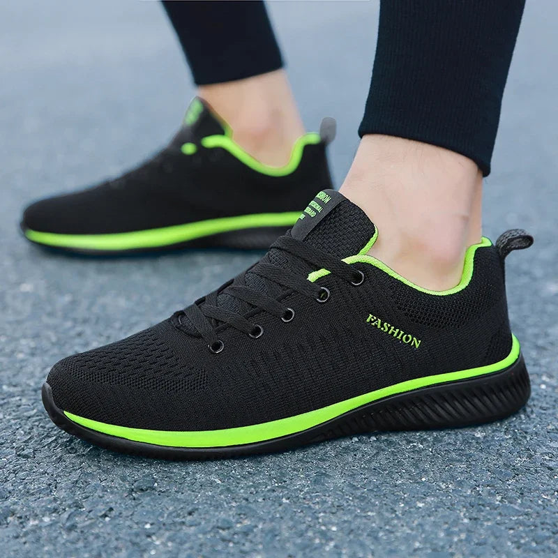 Summer Breathable Men's Casual Shoes Mesh Breathable Man Casual Shoes Fashion Moccasins Lightweight Men Sneakers Hot Sale 36-48