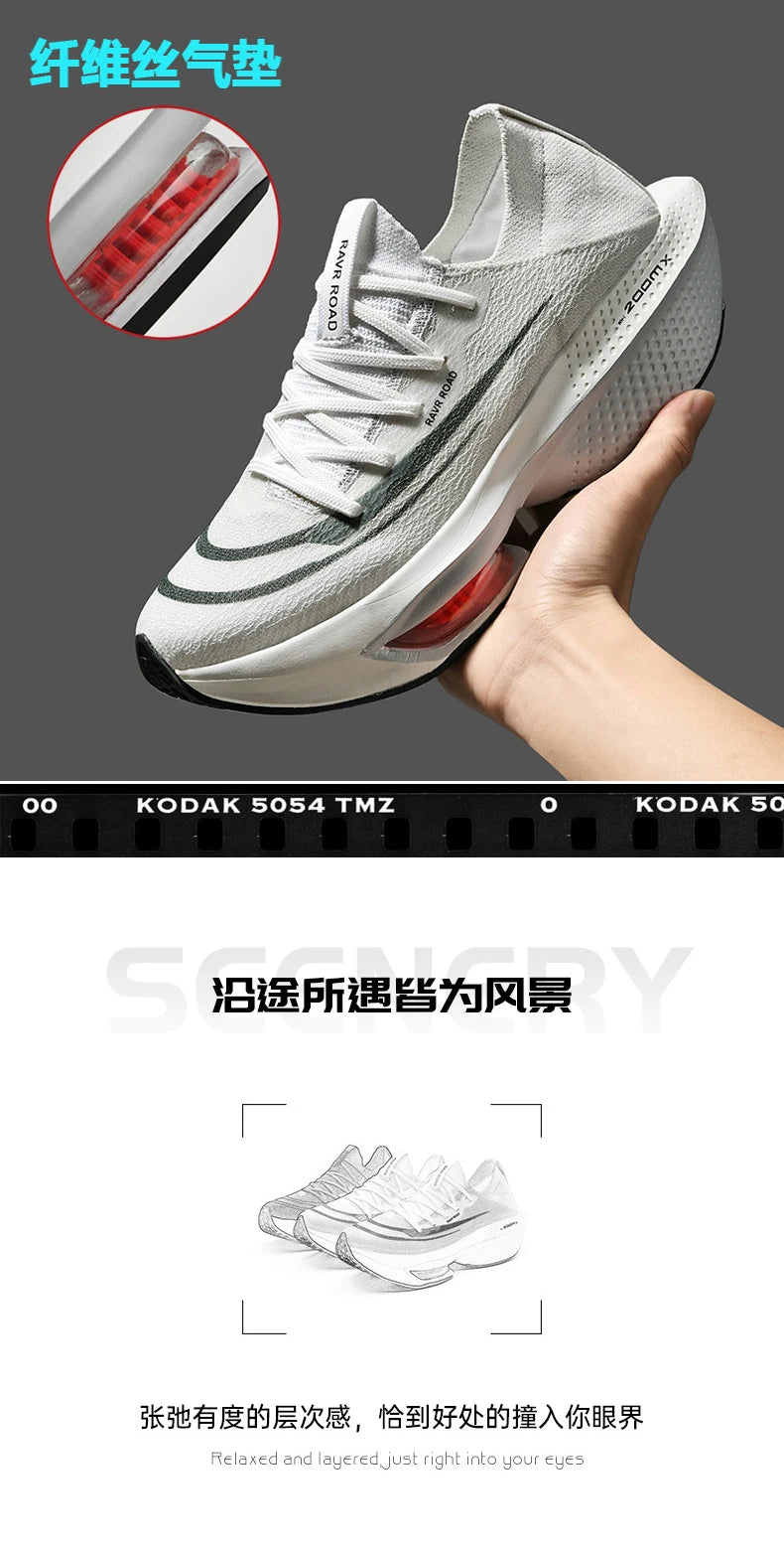 Marathon Air Cushion Casual Men Sports Running Shoes Breathable Lightweight Womens Comfortabl Athletic Nonskid Sneakers Footwear