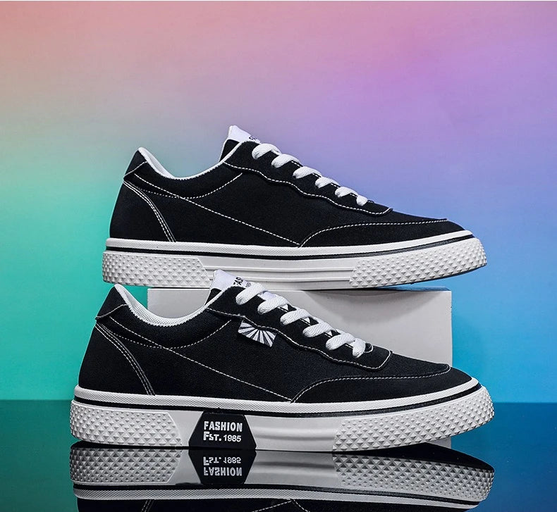 New Fashionable Men's Sports Sneakers Trendy Student Casual Shoes Korean Style Large Size Men's Shoes