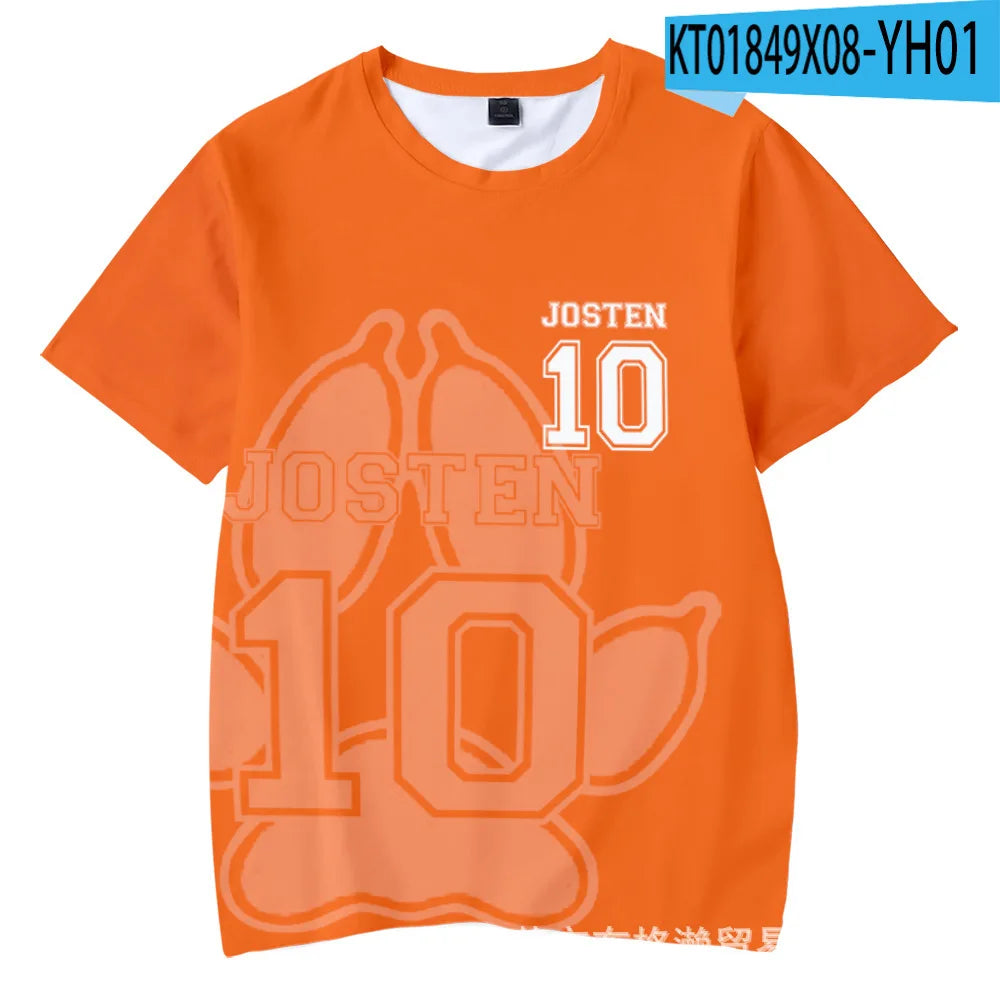 New The Foxhole Court Palmetto State Foxes Lacrosse Jersey Cosplay WILDS MINYARD 3D T-shirt Men/Women Graphic Tees Streetwear
