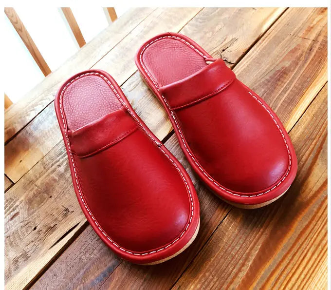 Inexpensive slippers house men indoor slides shoes big size 47 48 man mules closed toe faux leather slippers unisex couple shoes