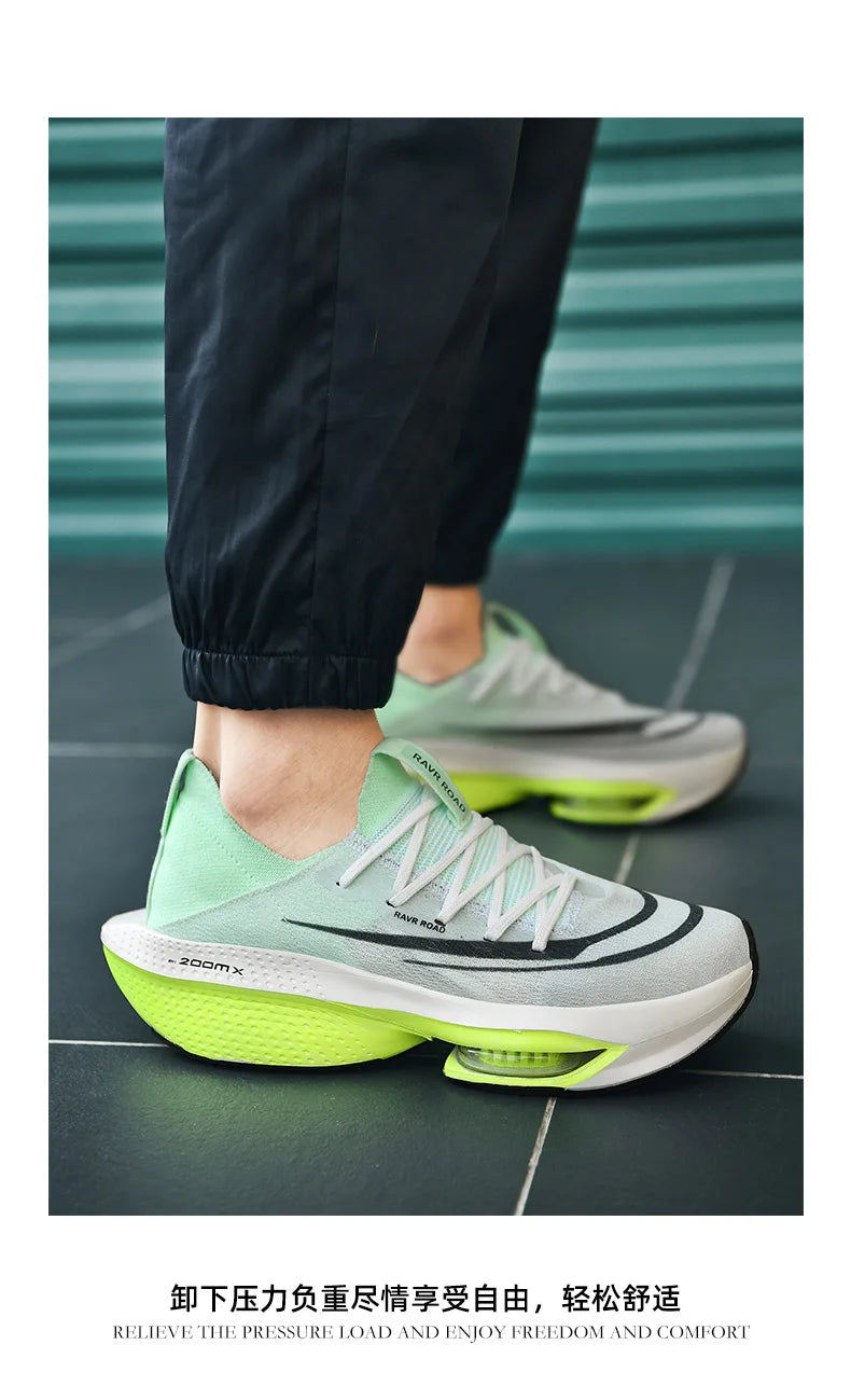 Marathon Air Cushion Casual Men Sports Running Shoes Breathable Lightweight Womens Comfortabl Athletic Nonskid Sneakers Footwear