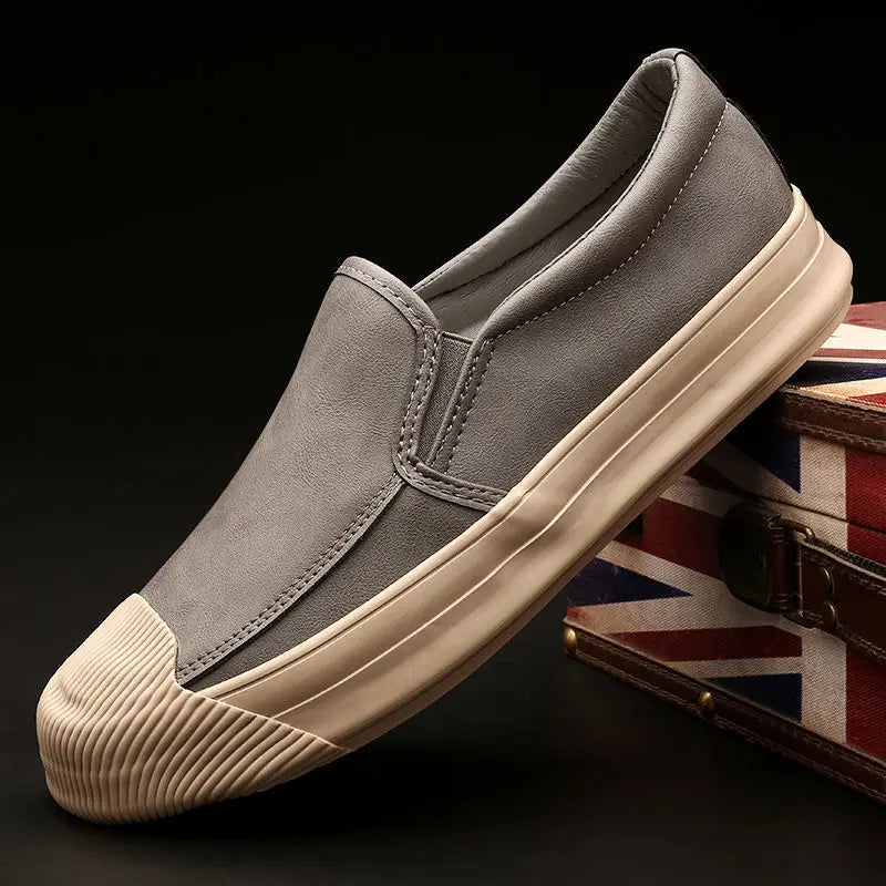 Man Casual Shoe Flat Classic Original Retro Leather Shoes for Men Adults High Quality Fashion Low Price Shipping Free Designer