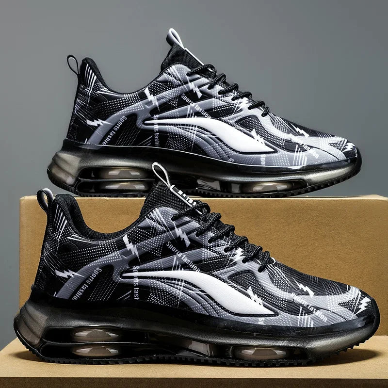 High Quality Sneakers Male Trend Black Platform Basketball Shoes Men Casual White Sport Walking Sneakers Men Trainer Big Size 47
