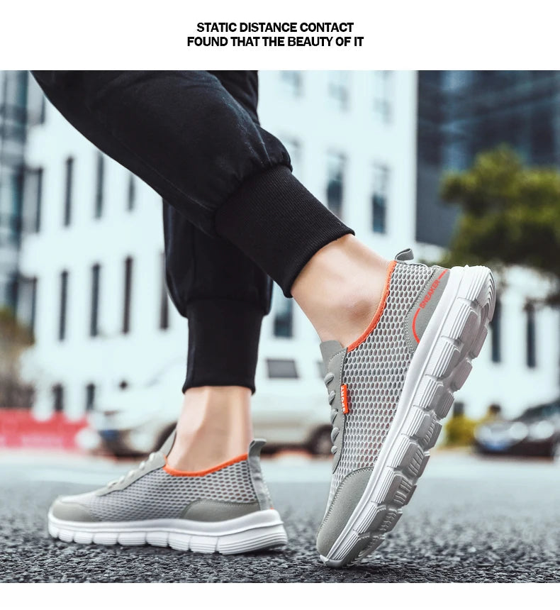 Men Shoes Spring Summer Soft Loafers Walking Shoes Lightweight Mesh Casual Shoes Men Sneakers Tenis Masculino Zapatillas Hombre