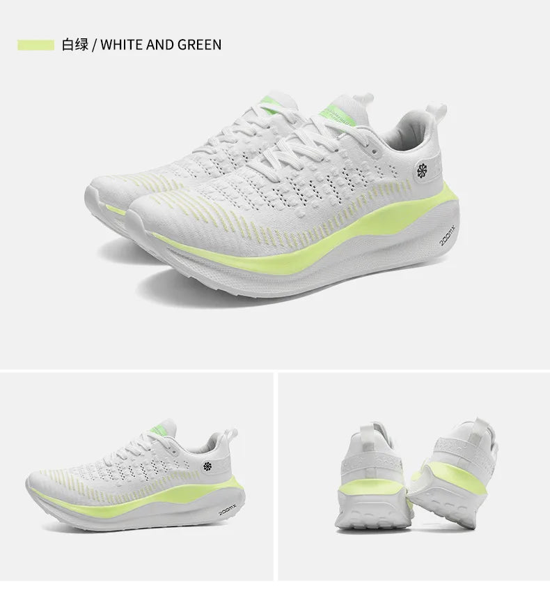 Men's breathable mesh thick-sole running shoes four season soft-sole non-slip outdoor casual sports shoes fashion light sneakers