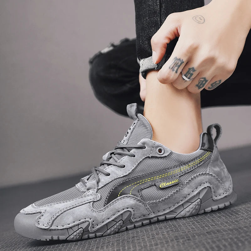 Summer Mesh Men Shoes Casual Breathable Sneakers Men Luxury Brand Shoes Leisure Comfortable Outdoor Men Gym Shoes Zapatos Homme